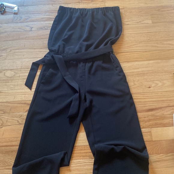 NWOT Loft strapless jumpsuit - Picture 10 of 12